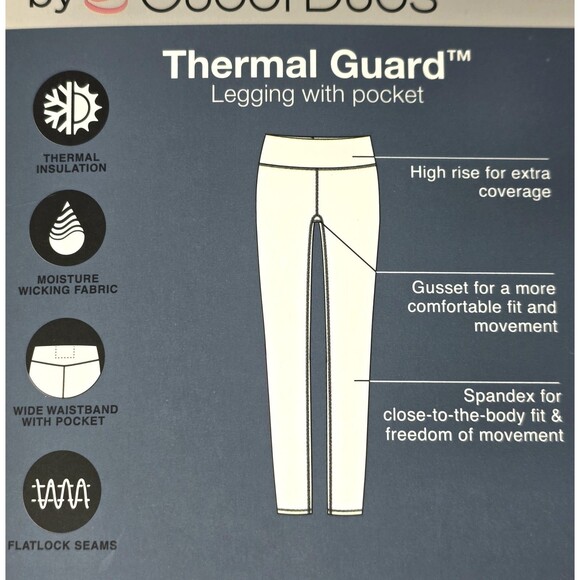 Cuddl Duds ClimateRight Aerowarm Thermal Guard Base Layer Top & Leggings Set XS - Picture 13 of 14